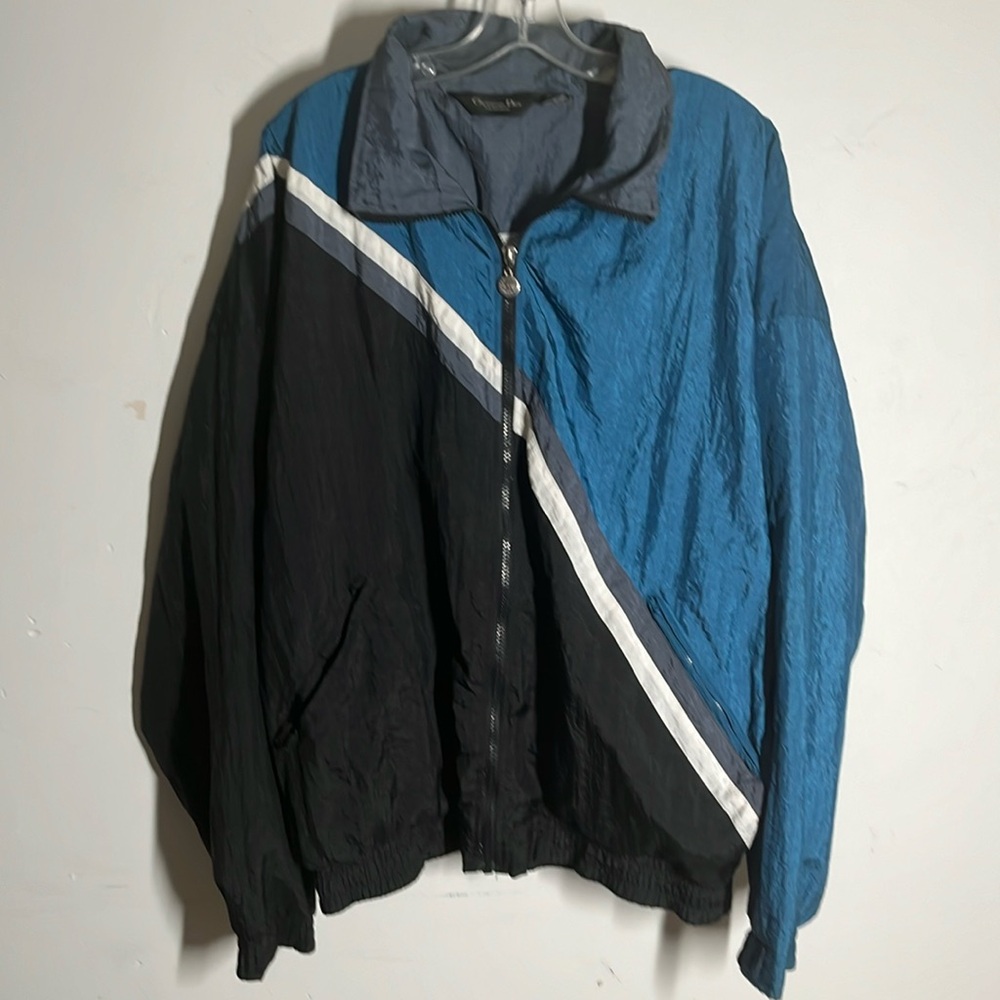 Christian Dior Vintage Sz Large Mens Warm Up /Windbreaker